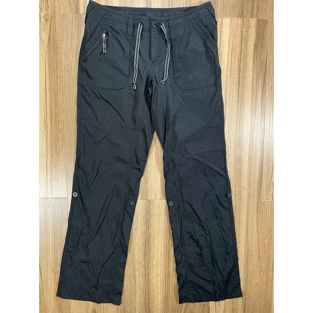The North Face Womens Size 6 T150 + T550 Black Hiking Outdoor Pants Nylon